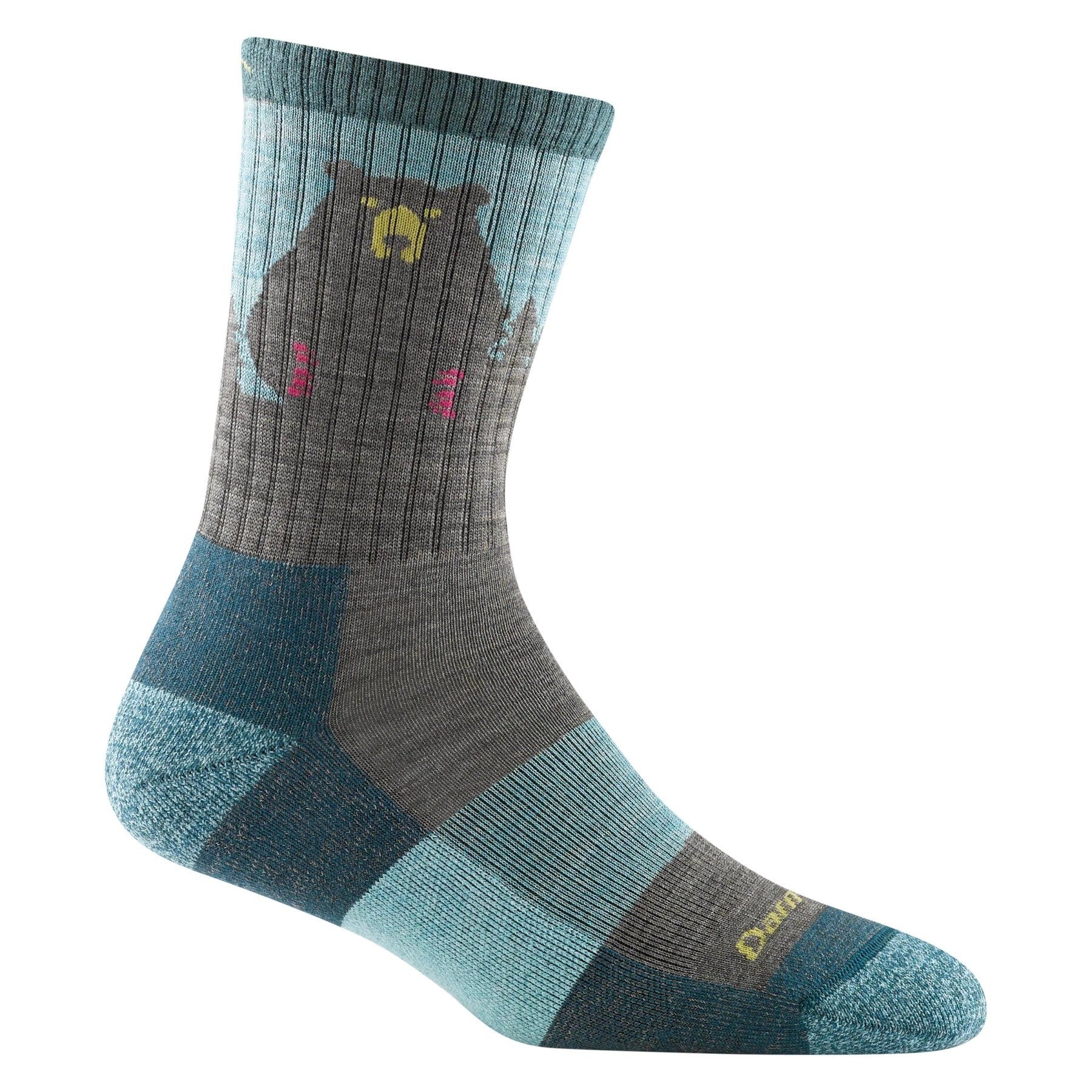 Darn Tough Women's Bear Town Micro Crew Lightweight with Cushion