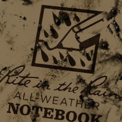 Rite in the Rain Top Spiral Notebook 3" x 5"