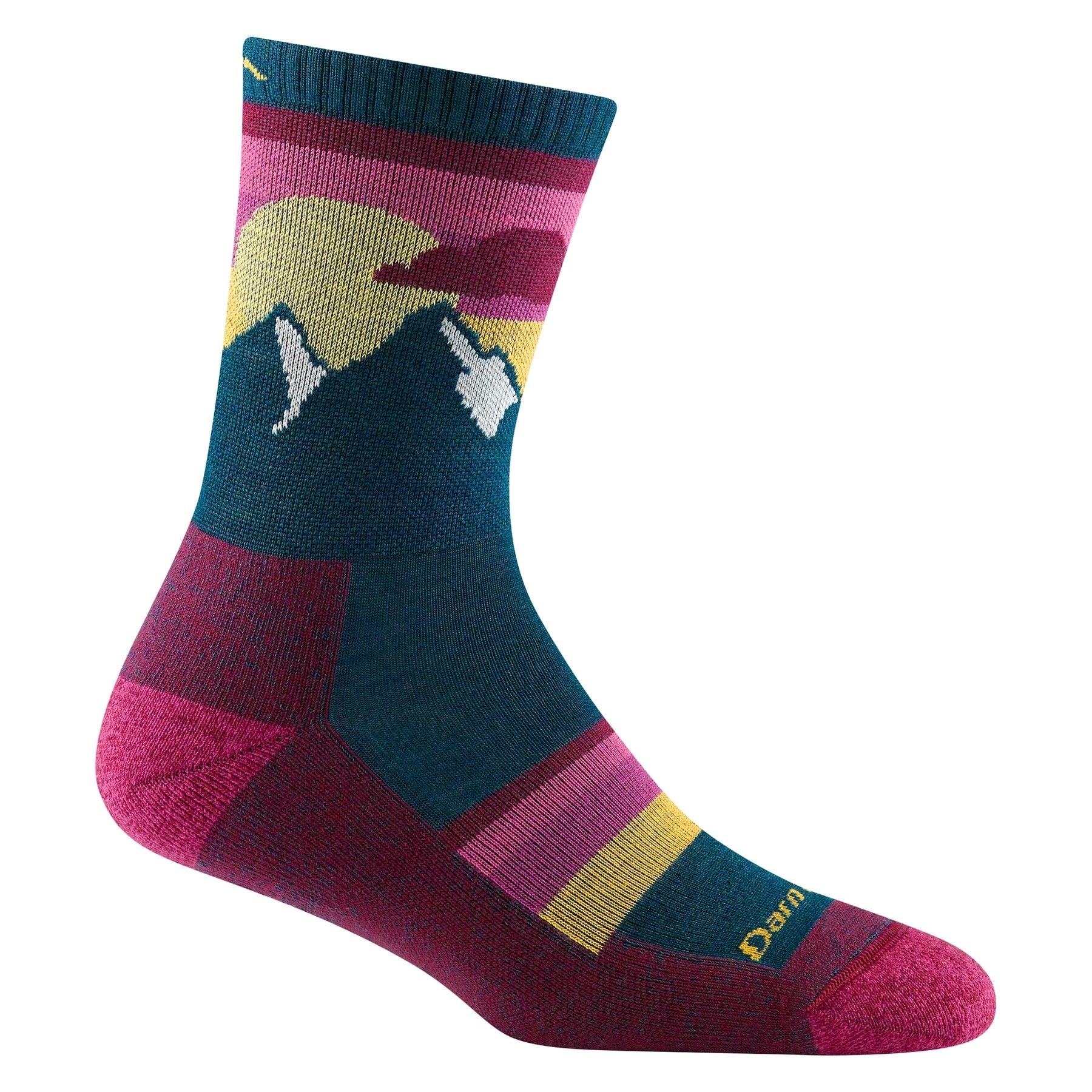 Darn Tough Women's Sunset Ledge Micro Crew Lightweight with Cushion