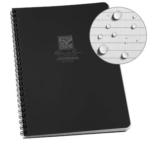Rite in the Rain Side Spiral Notebook 6.625" x 8.5"