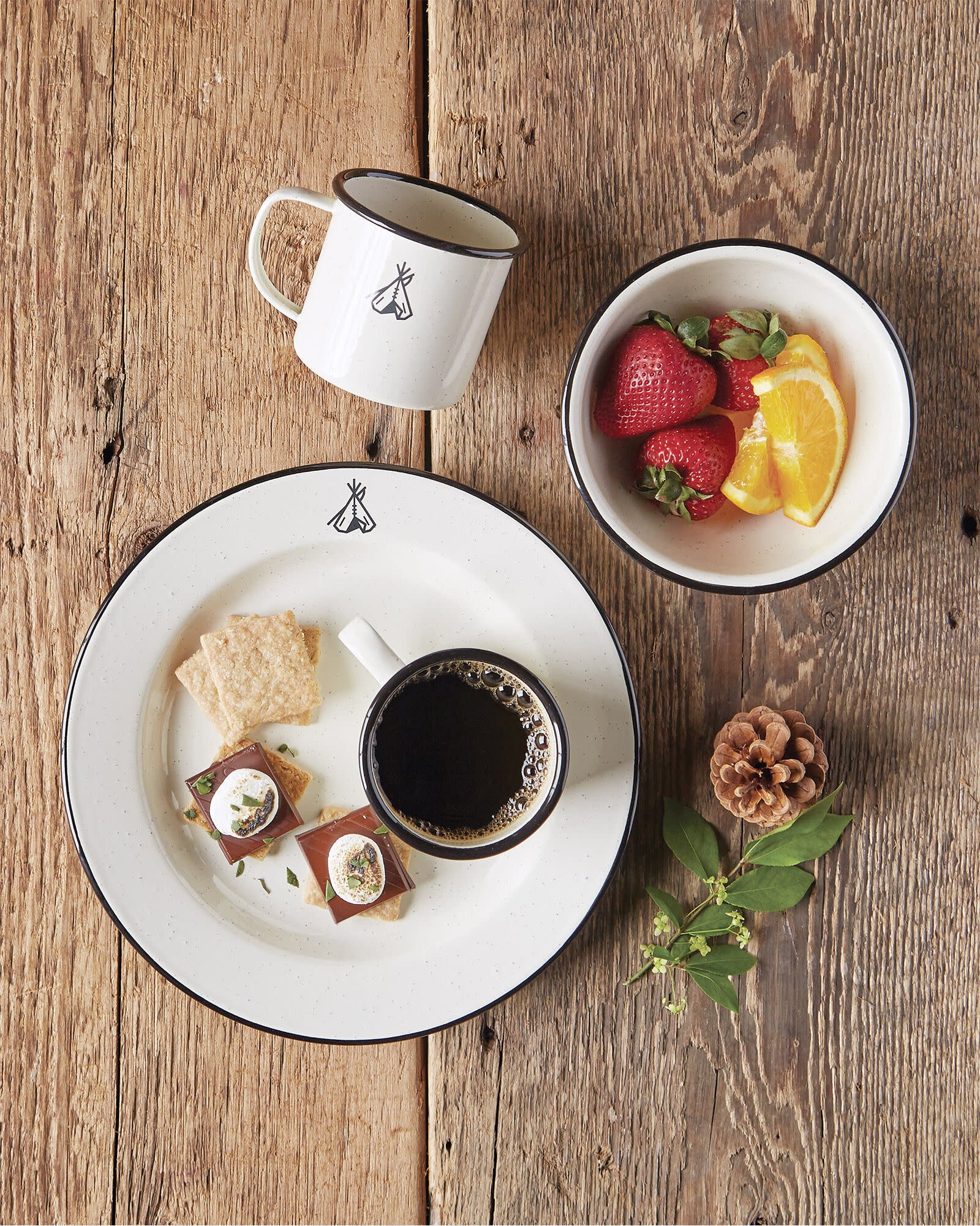 Camp Enamelware Set