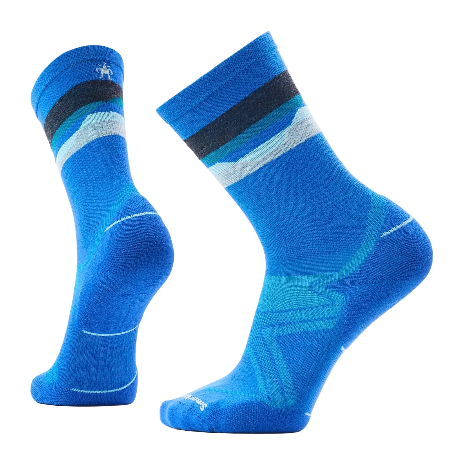 Men's Run Cold Weather Targeted Cushion Horizons Crew Socks