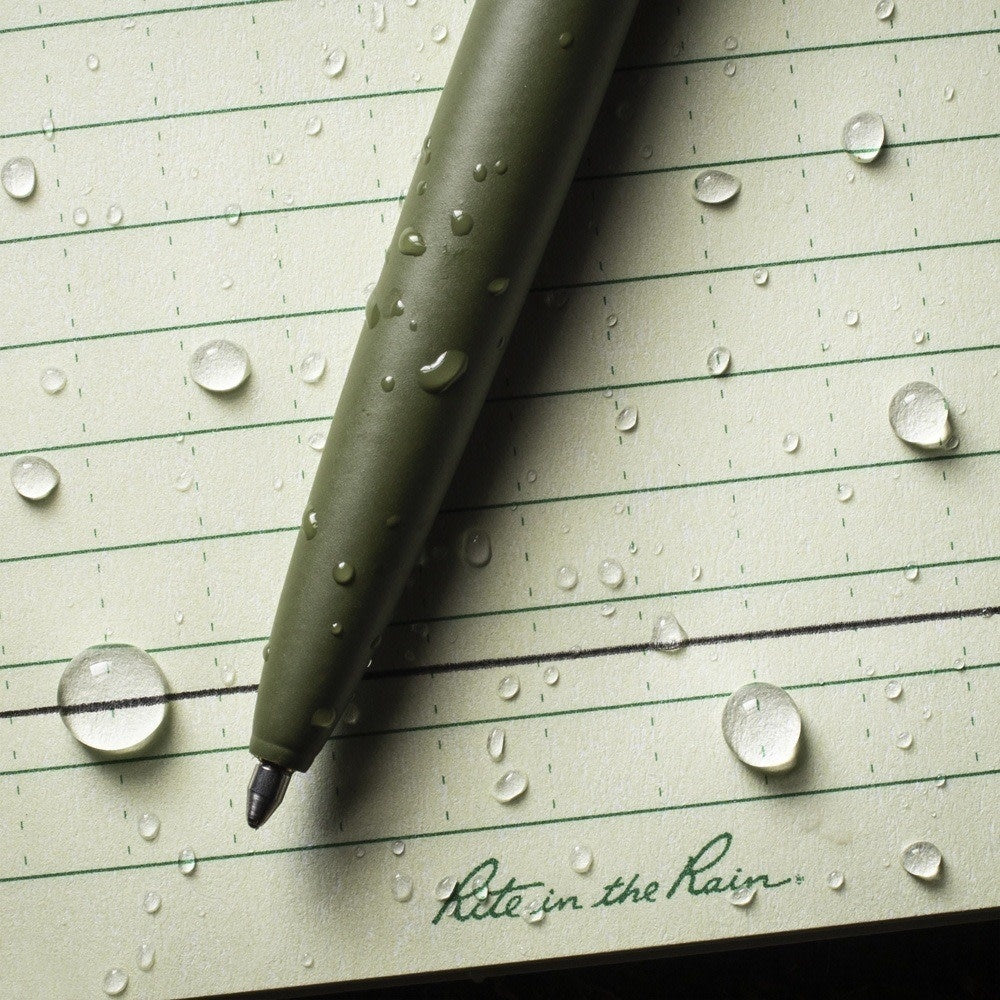 Rite in the Rain All-Weather Metal Pen - Olive Drab