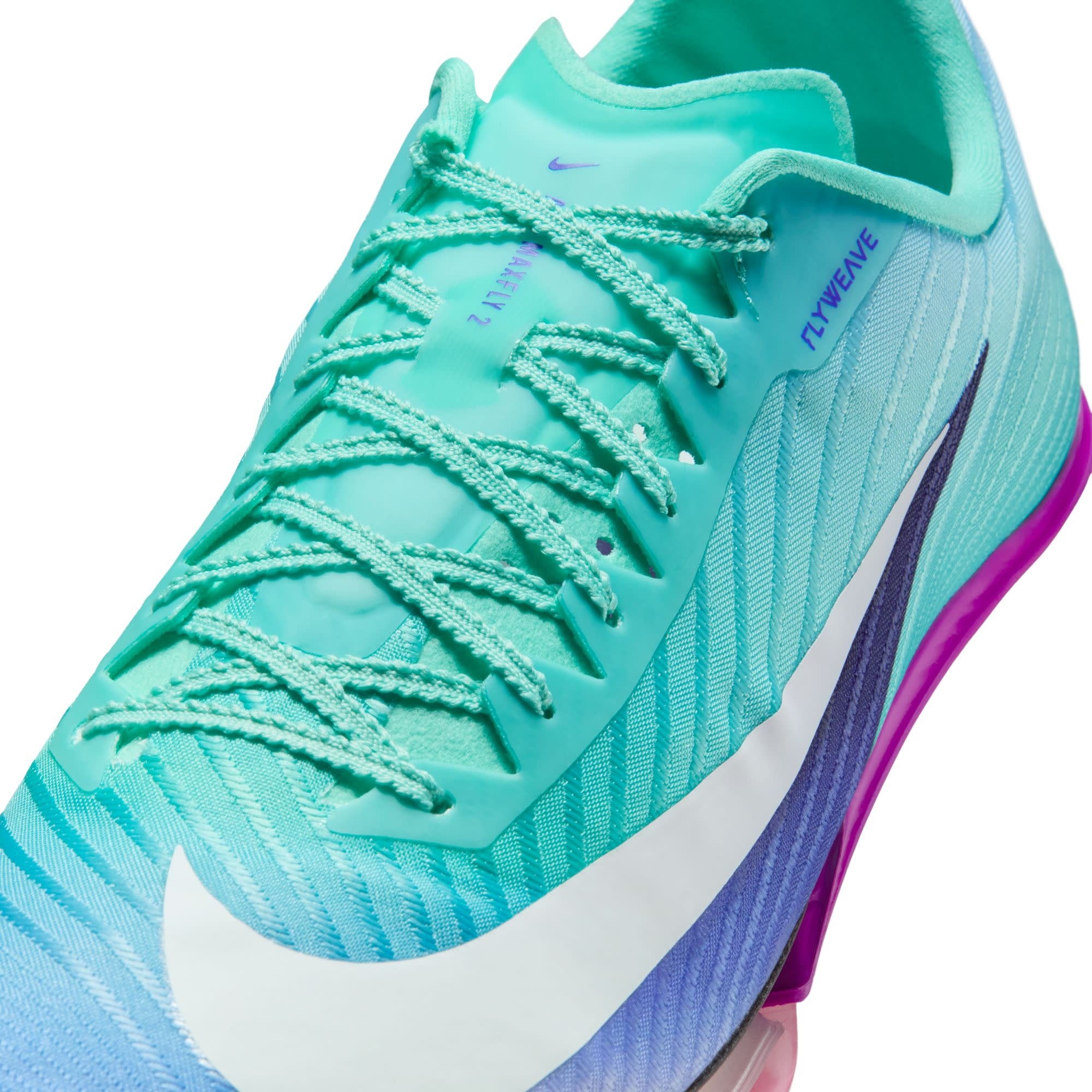 Air Zoom Maxfly 2 - 600 Bright Crimson/Washed Coral/Lime Blast