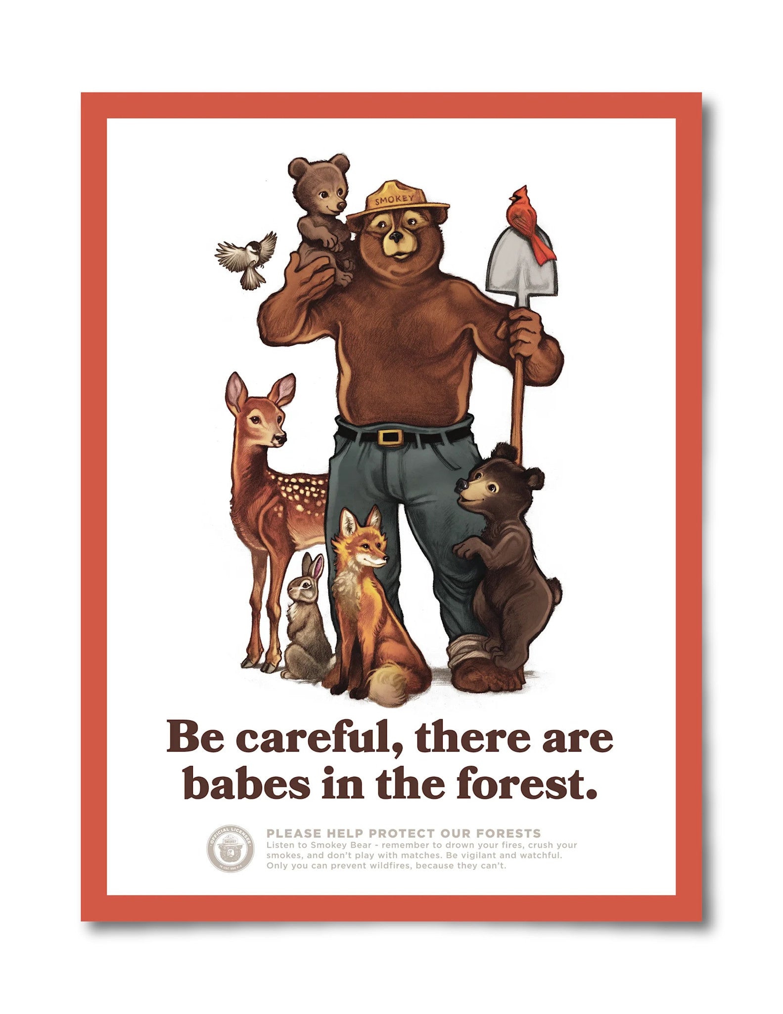 Babes in the Forest Poster - 18x24
