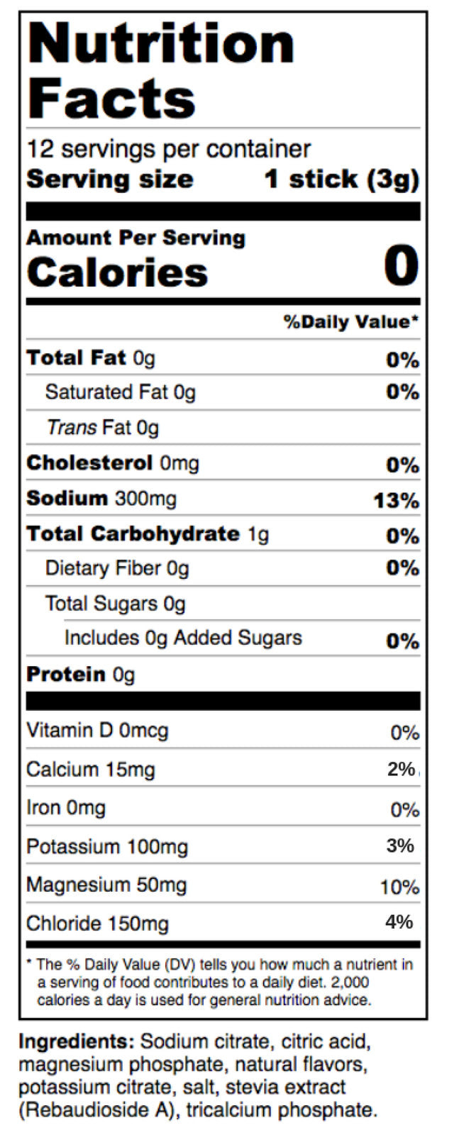 UCAN Hydrate Electrolyte Single Serve Packet