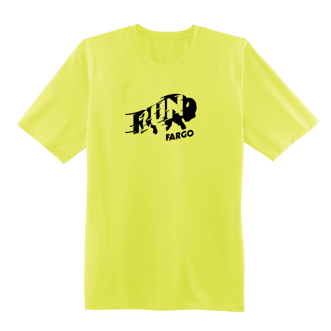 New Run Fargo Bison Tech S/S Tee