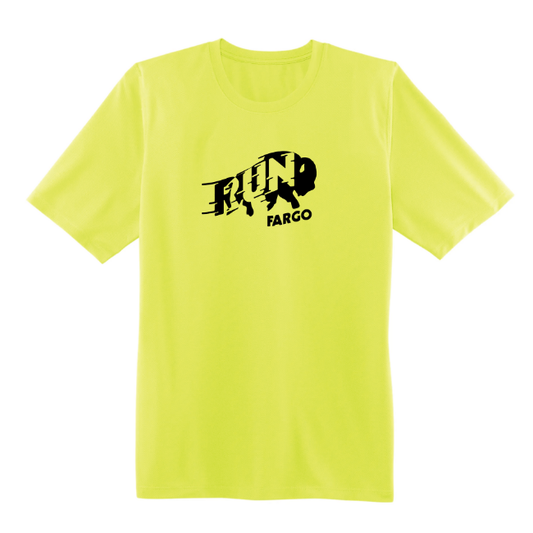 New Run Fargo Bison Tech S/S Tee
