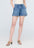 Women's Performance Denim Lite Pleated Short 5 L