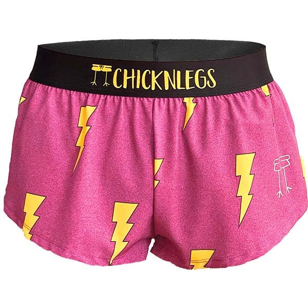 Women's 1.5" Split Shorts - Traffic Cones