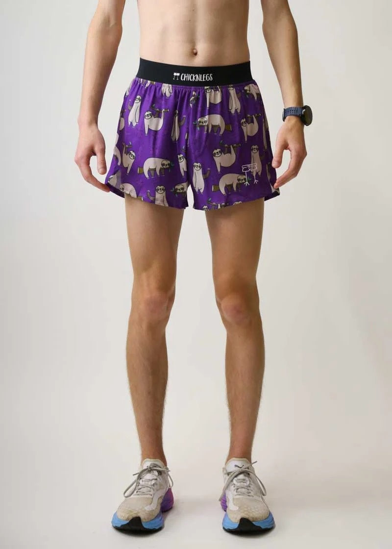 Men's 4" Half Split Shorts - USA