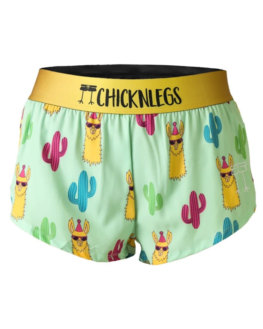 Women's 1.5" Split Shorts - Traffic Cones