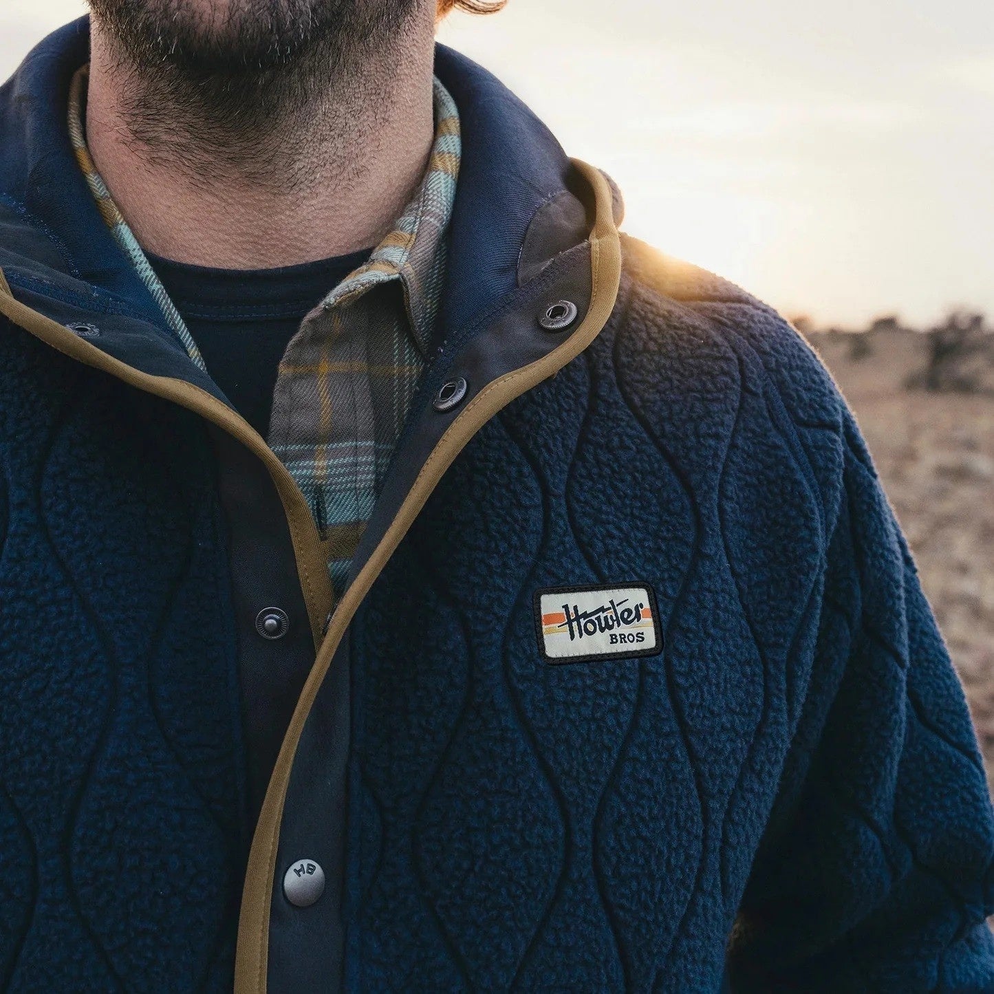 Men's Chisos Hooded Pullover - Capillary Waves Dark Blue