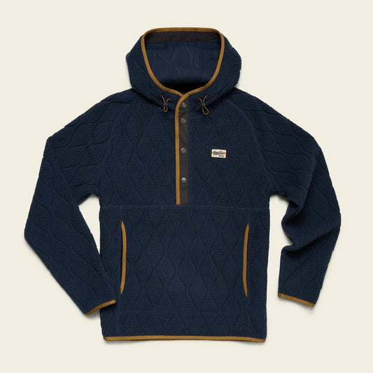 Men's Chisos Hooded Pullover - Capillary Waves Dark Blue
