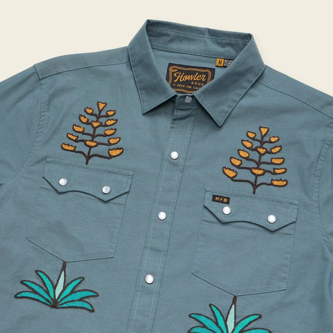 Men's Crosscut Deluxe Snapshirt