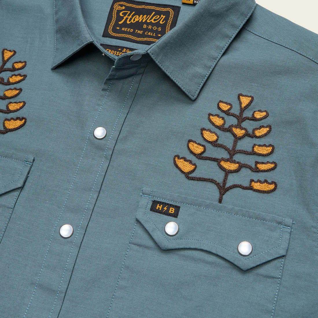 Men's Crosscut Deluxe Snapshirt
