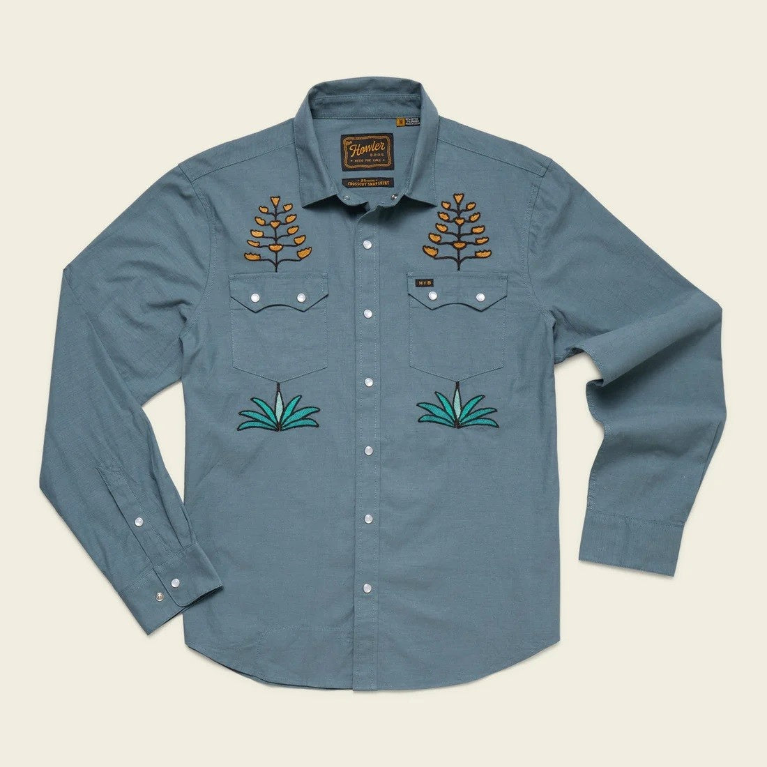 Men's Crosscut Deluxe Snapshirt