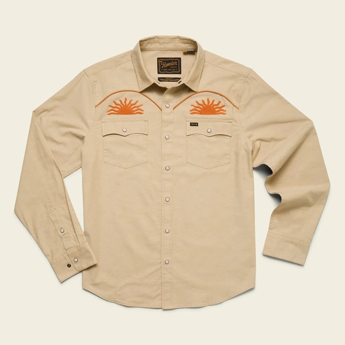 Men's Crosscut Deluxe Snapshirt