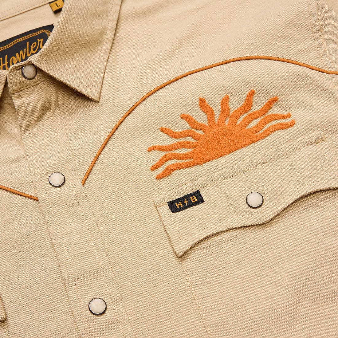 Men's Crosscut Deluxe Snapshirt