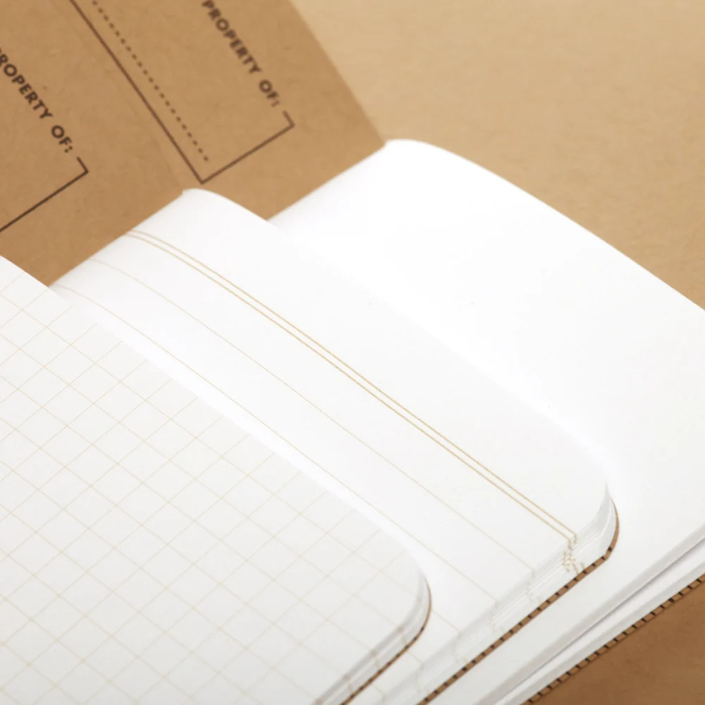 Field Notes Original Kraft 3-Pack - Mixed