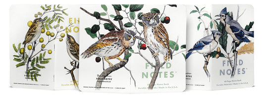 Field Notes Birds & Trees of North America Pack A