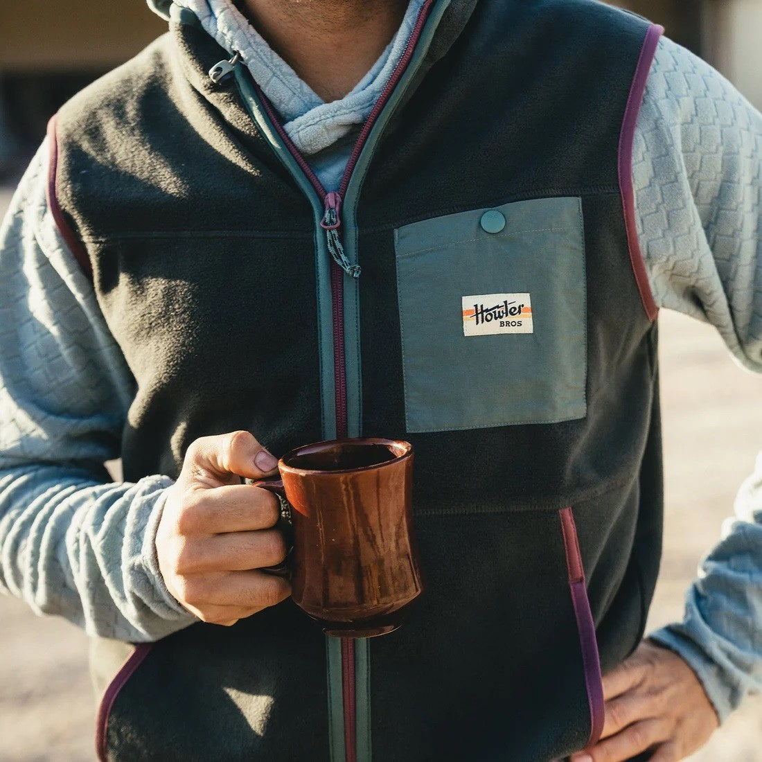 Men's Free Range Fleece Vest