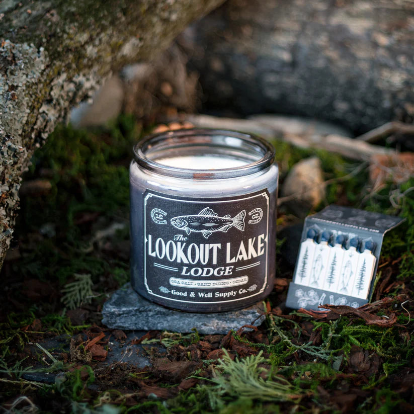 Lookout Lake Lodge Candle