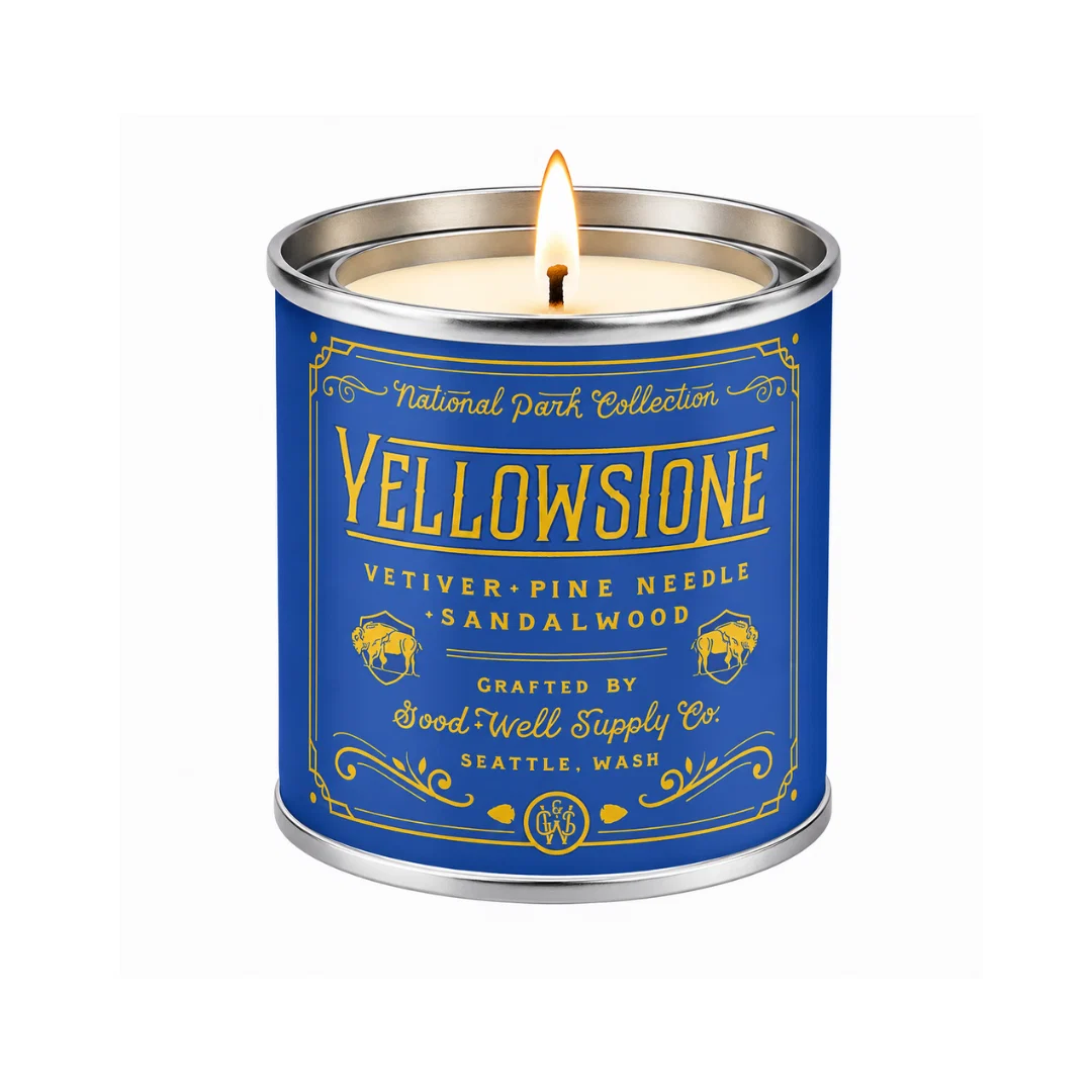 Yellowstone National Park Candle 1/2 Pint