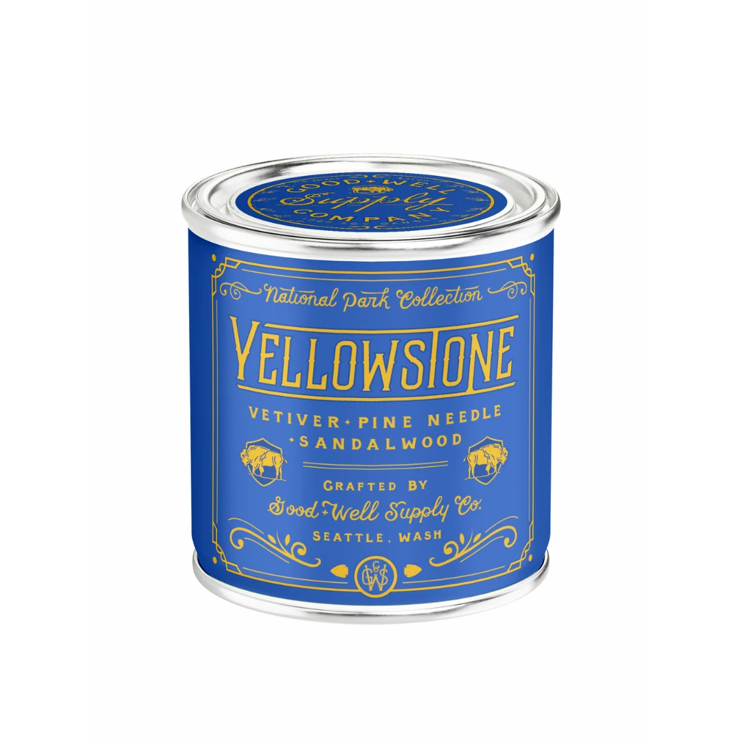 Yellowstone National Park Candle 1/2 Pint