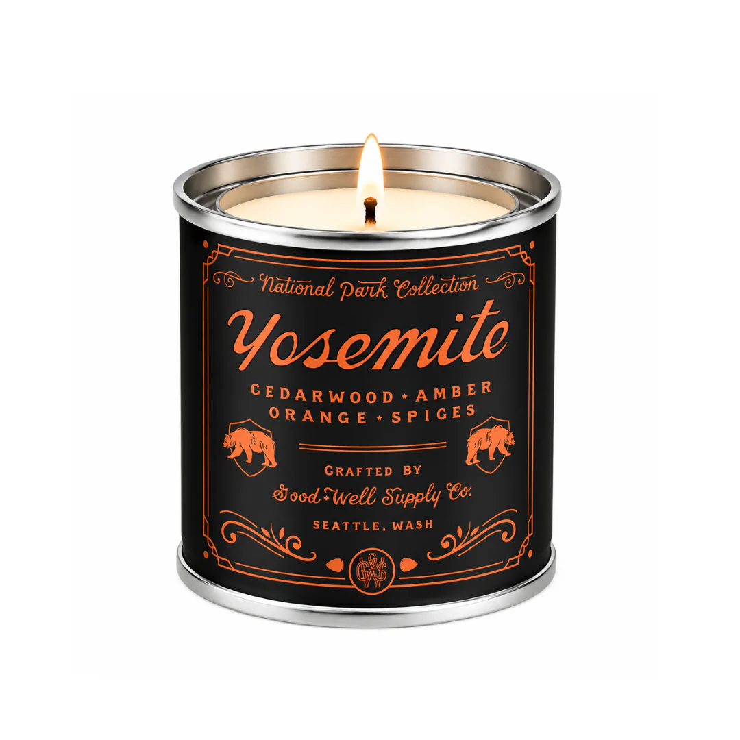 Yosemite National Park Candle 1/2 Pint