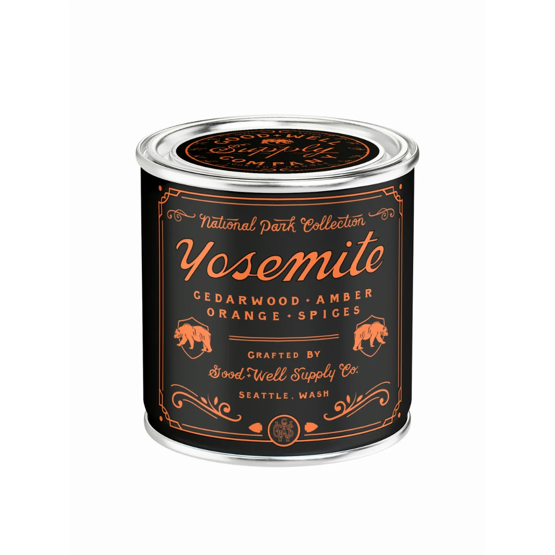 Yosemite National Park Candle 1/2 Pint
