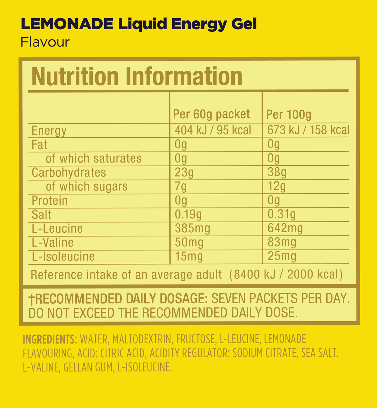 GU Liquid Energy Gel