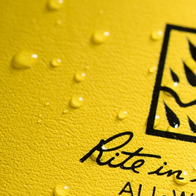 Rite in the Rain Hard Cover Book Journal 4.75" x 7.5" Yellow