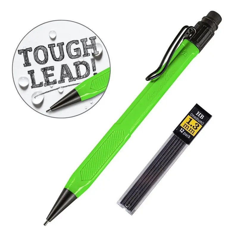 Rite in the Rain 1.3mm Work-Ready Mechanical Pencil with Lead - Hi Vis Green