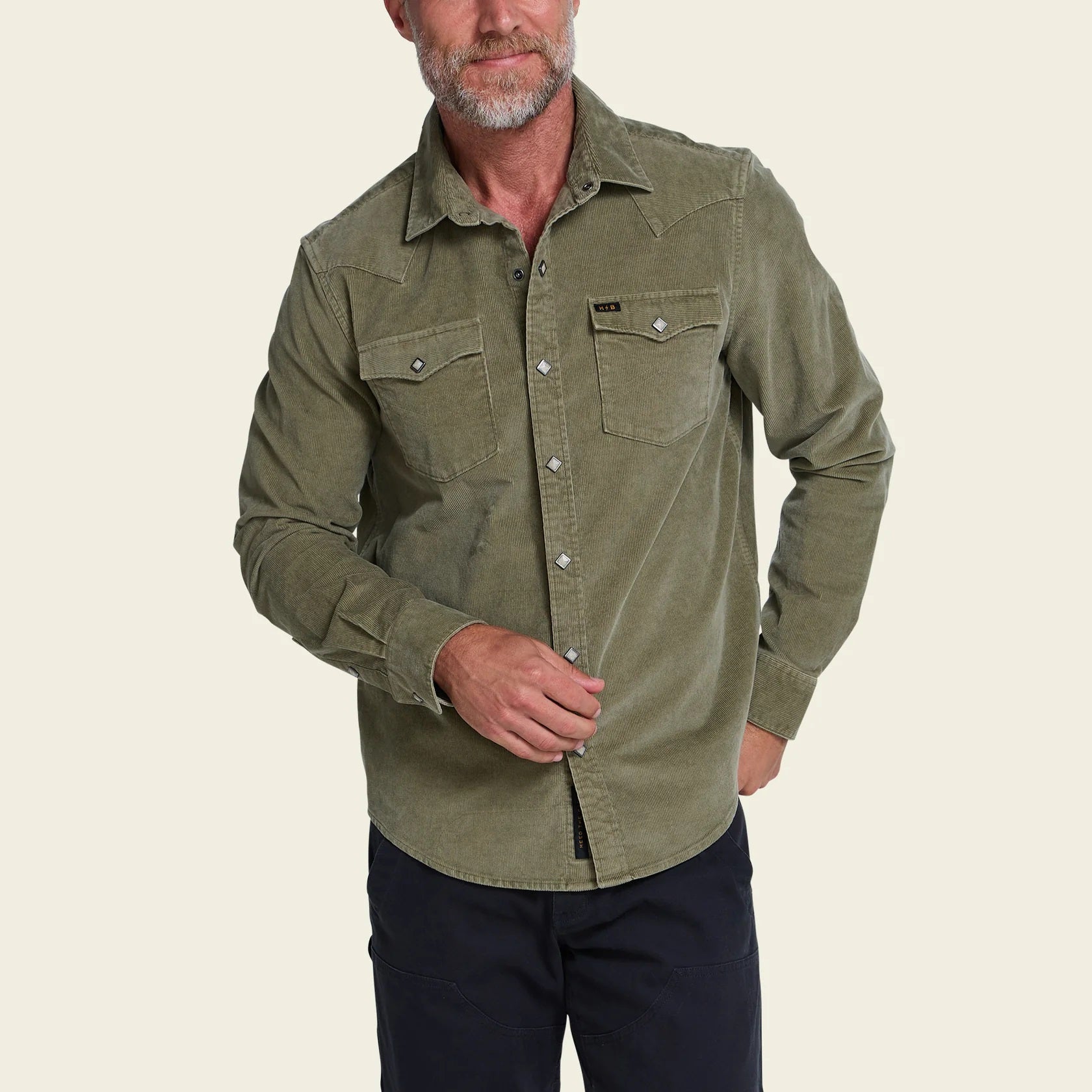 Men's Banning Corduroy Snapshirt