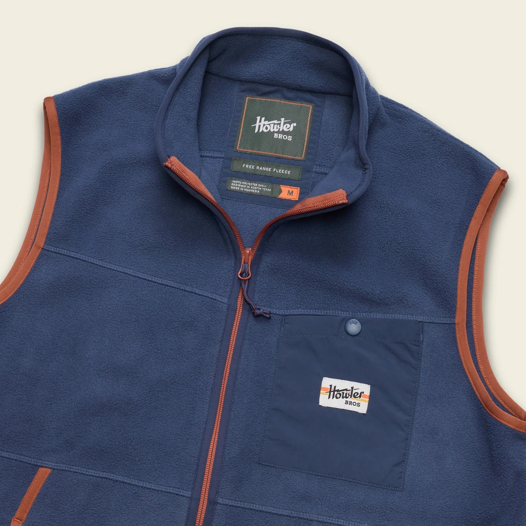 Men's Free Range Fleece Vest