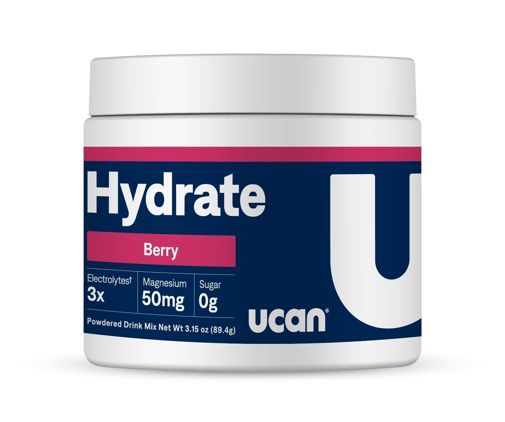 UCAN Hydrate Electrolyte 30 Serving Jar