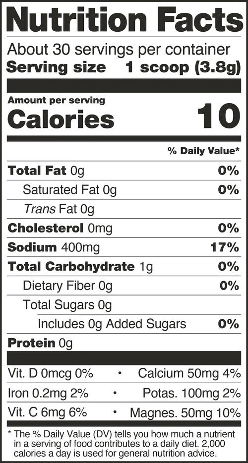 Skratch Unsweetened Hydration Drink Mix 30 Serving Resealable Bag