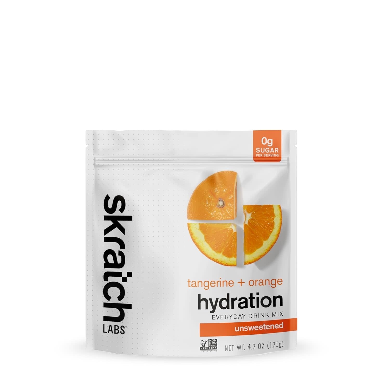 Skratch Unsweetened Hydration Drink Mix 30 Serving Resealable Bag