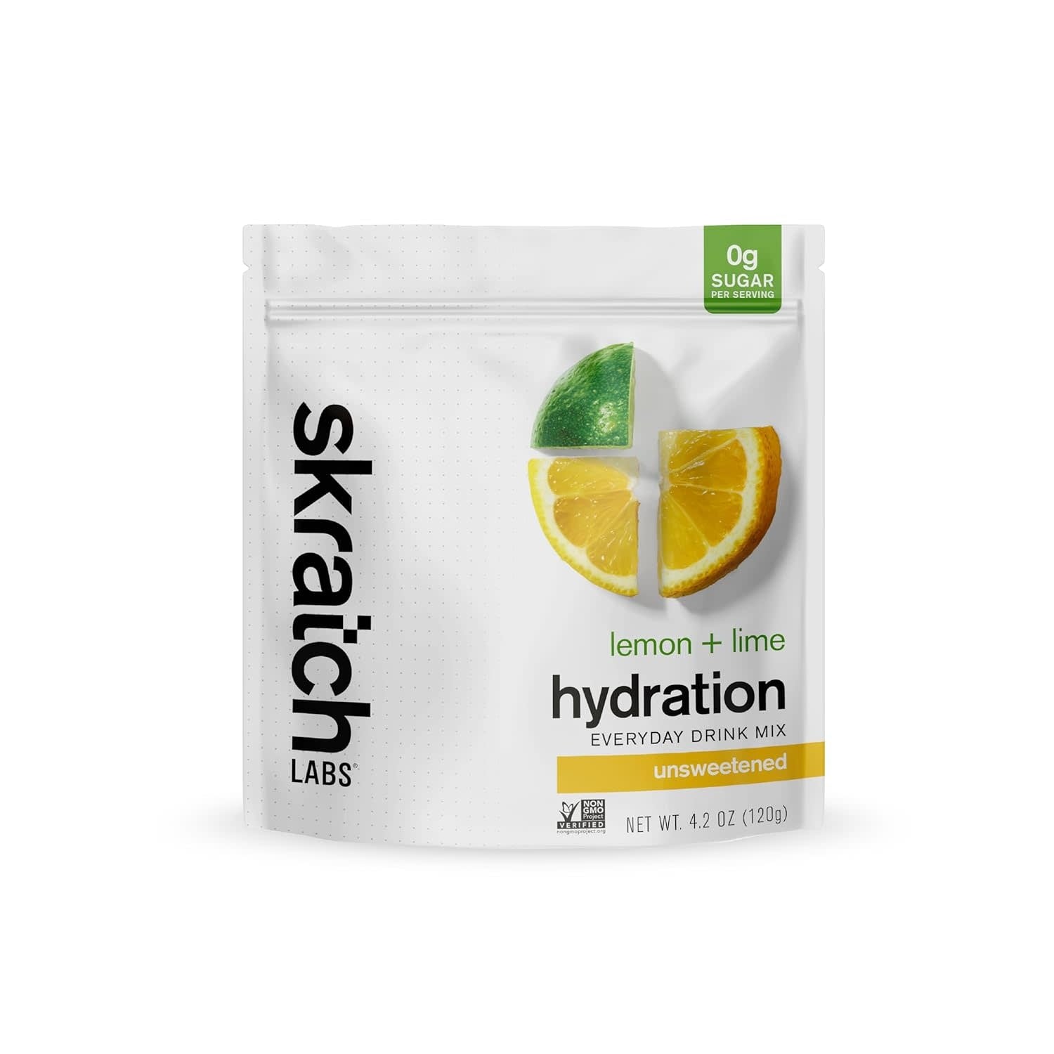 Skratch Unsweetened Hydration Drink Mix 30 Serving Resealable Bag
