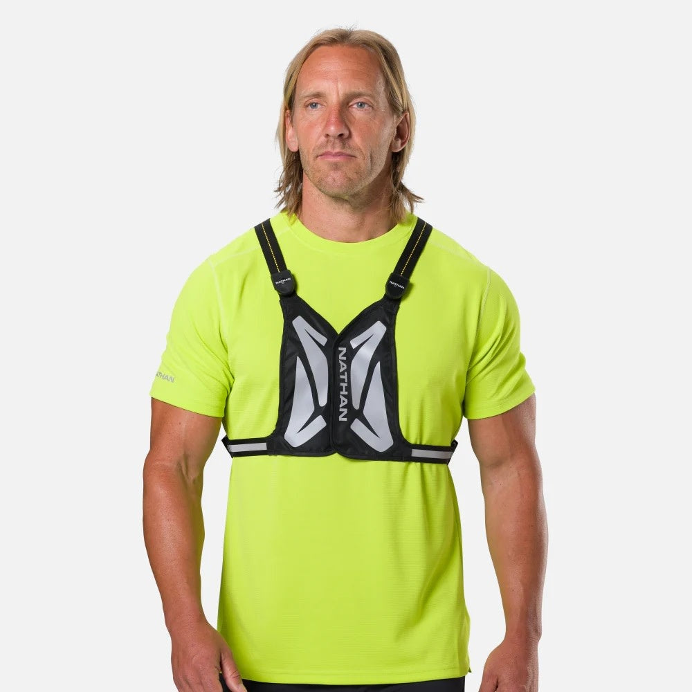Laser Light Web Vest RX - Black/High Vis Yellow