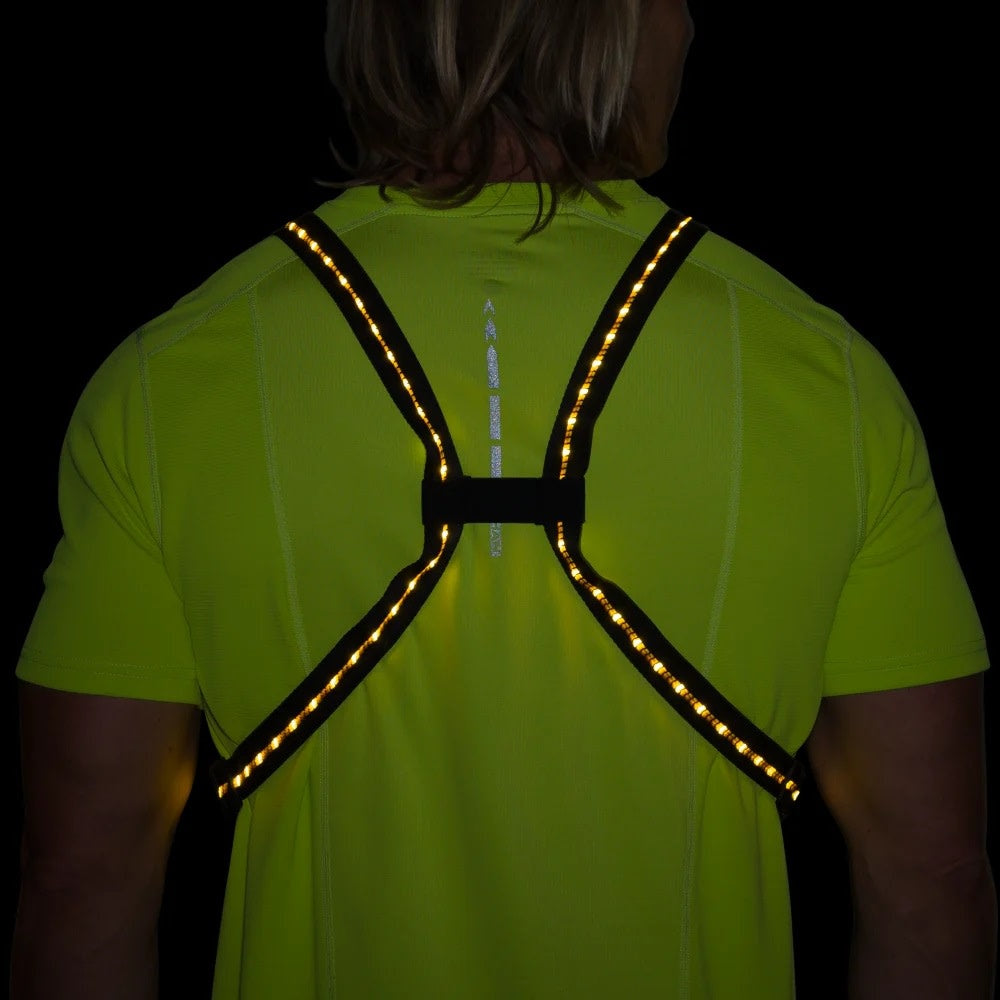 Laser Light Web Vest RX - Black/High Vis Yellow