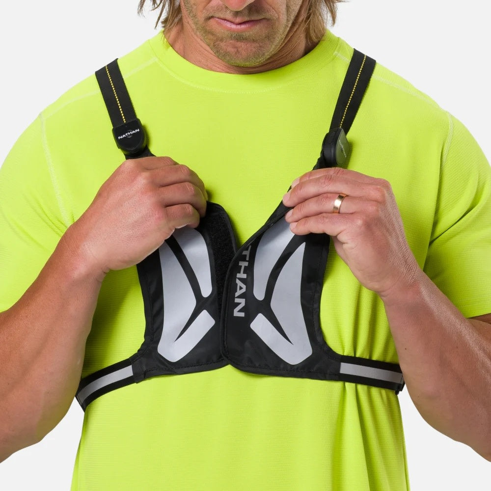 Laser Light Web Vest RX - Black/High Vis Yellow