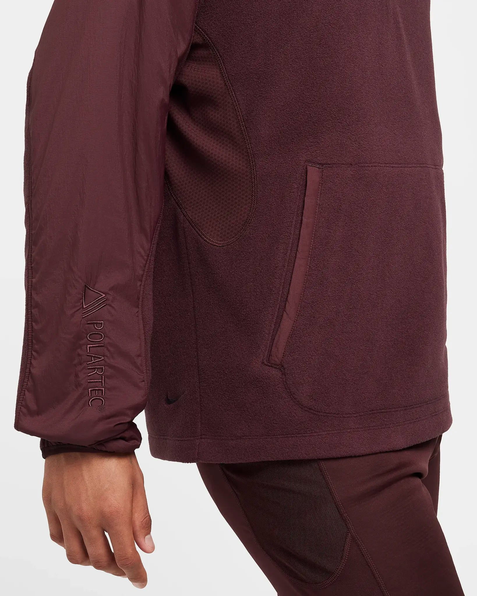 Men's Trail Polartec 1/4-Zip Fleece Running Top