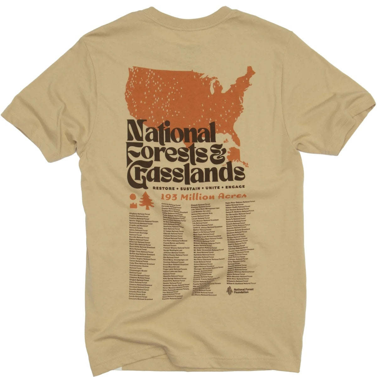 National Forests and Grasslands Pocket Tee