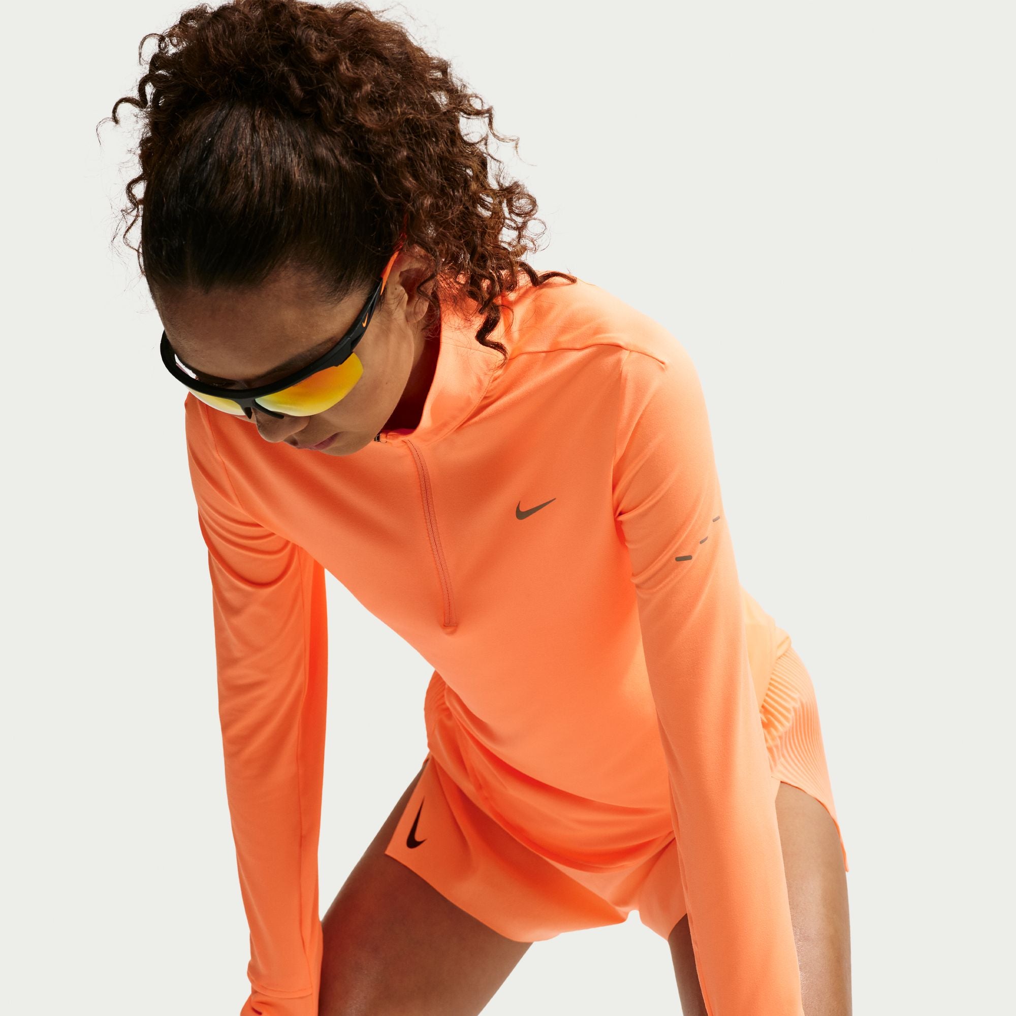 Women's Swift Dri-FIT UV 1/4-Zip Running Top