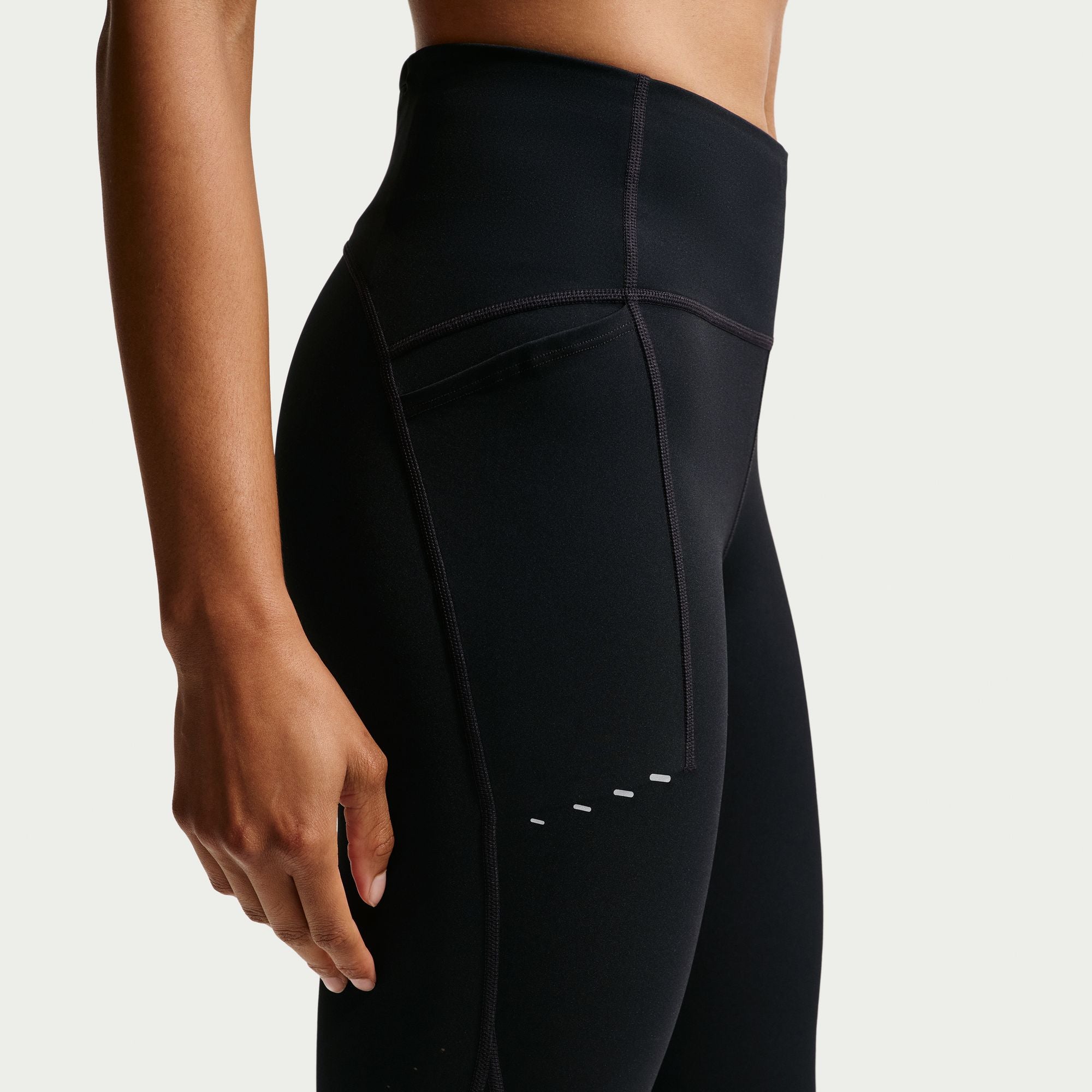 Women's Swift High-Waisted 7/8 Running Leggings with Pockets