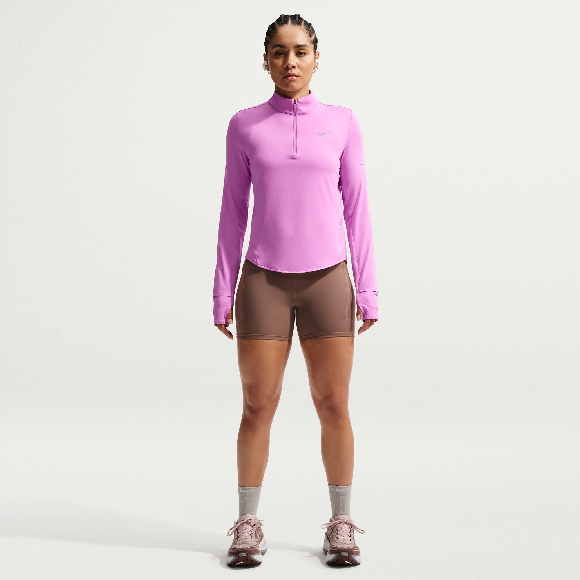 Women's Swift Dri-FIT UV 1/4-Zip Running Top