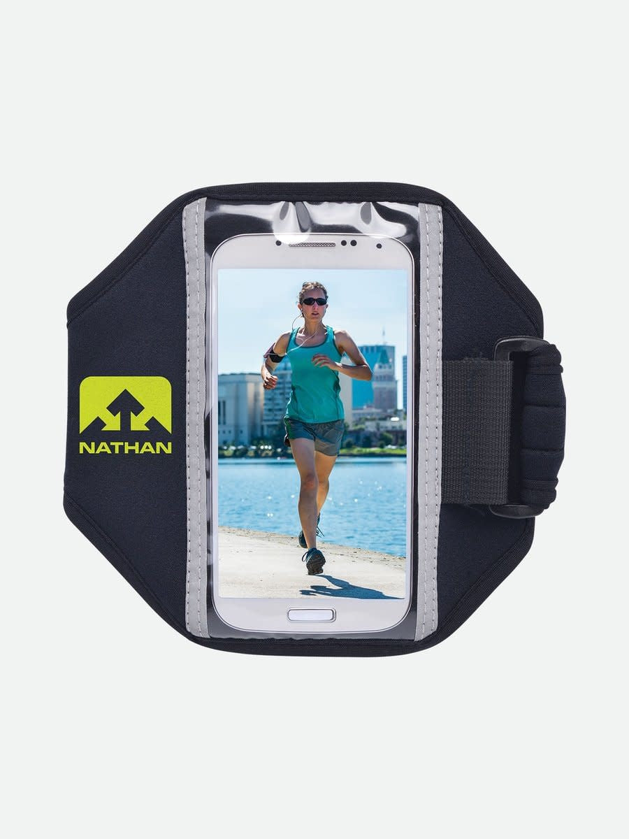 Super 5K Armband - Deep Blue/Safety Yellow