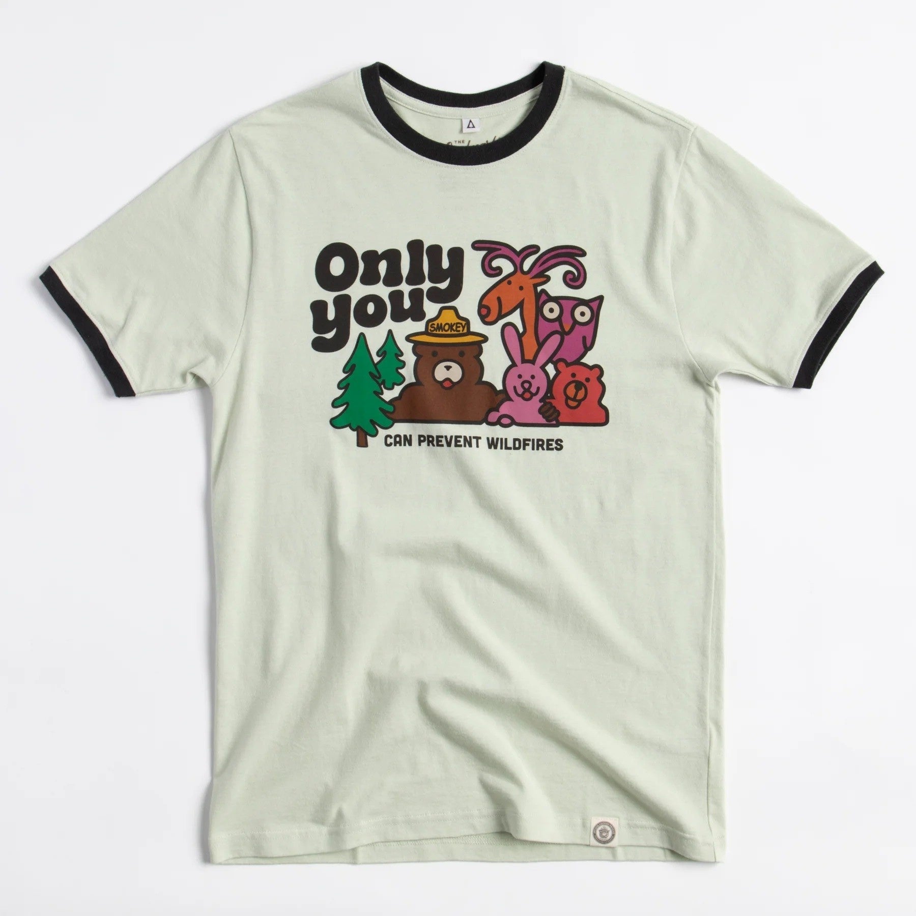 Only You Vintage Short Sleeve Ringer Tee